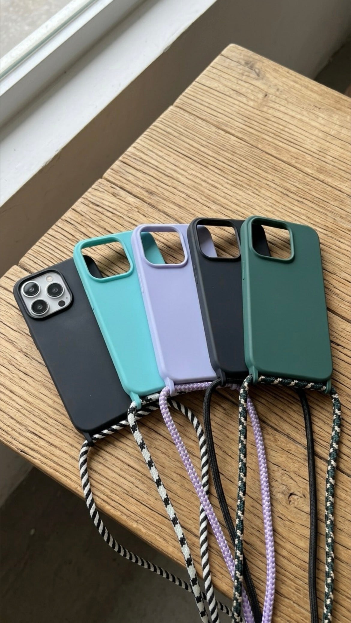 Phone Case Premium Cordon – 🌈📱