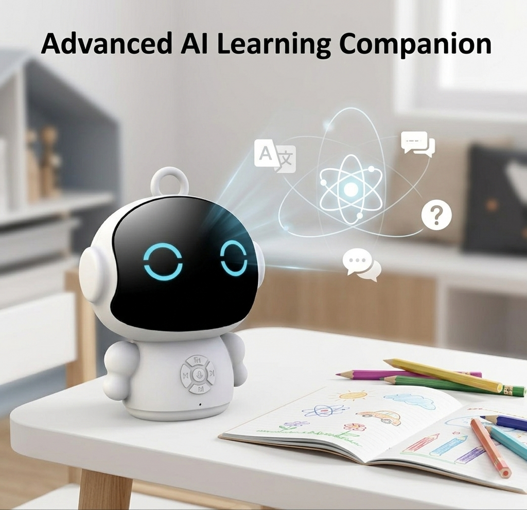 Robot Éducatif IA – Apprentissage, Histoires & Traduction 🤖