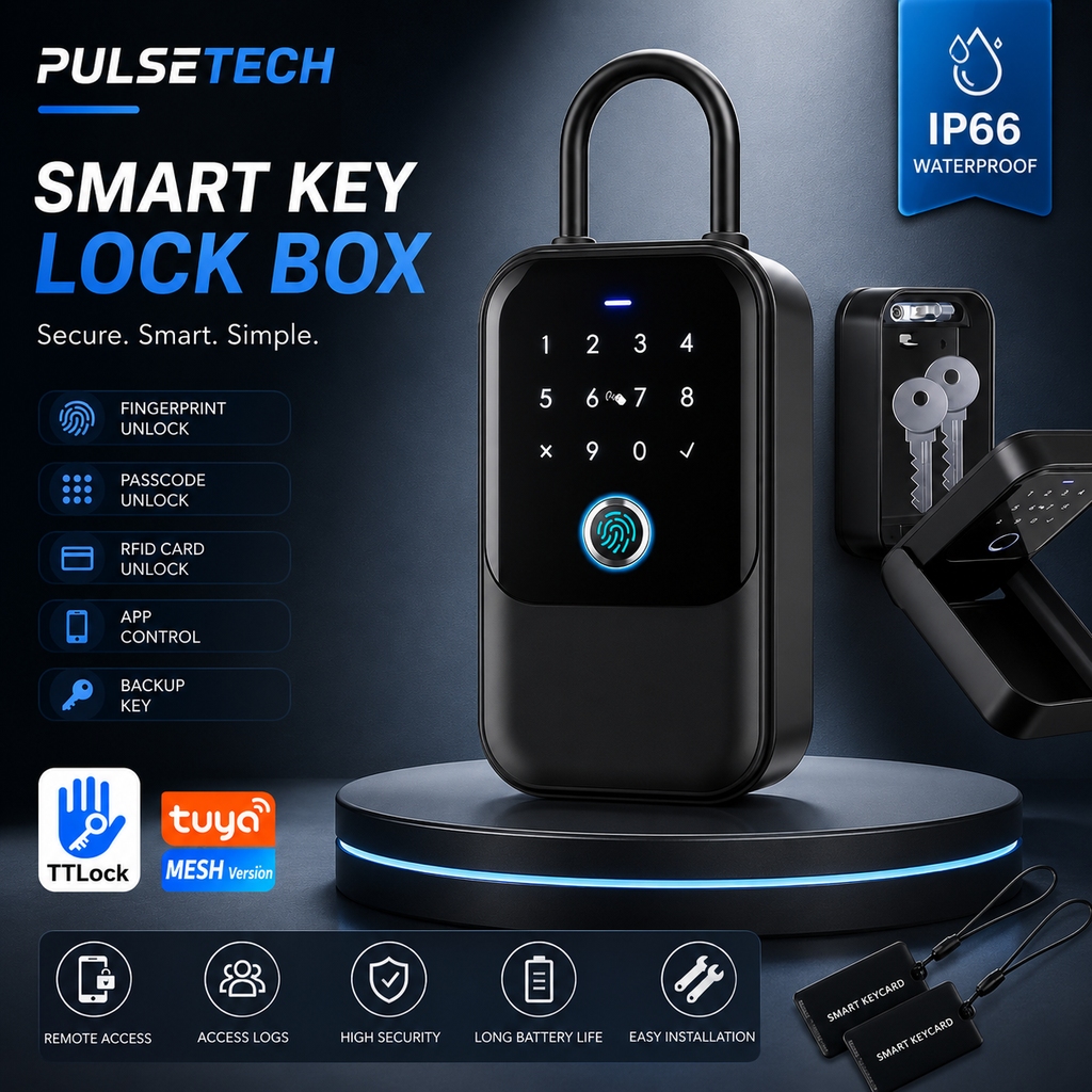 SecureKey Pro – Boîte à clés Bluetooth 🔑
