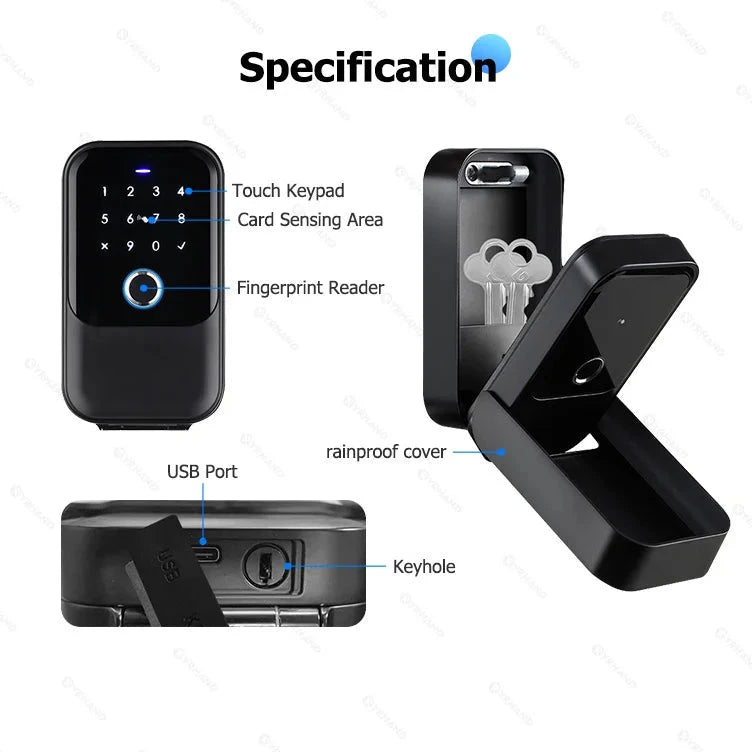 SecureKey Pro – Boîte à clés Bluetooth 🔑